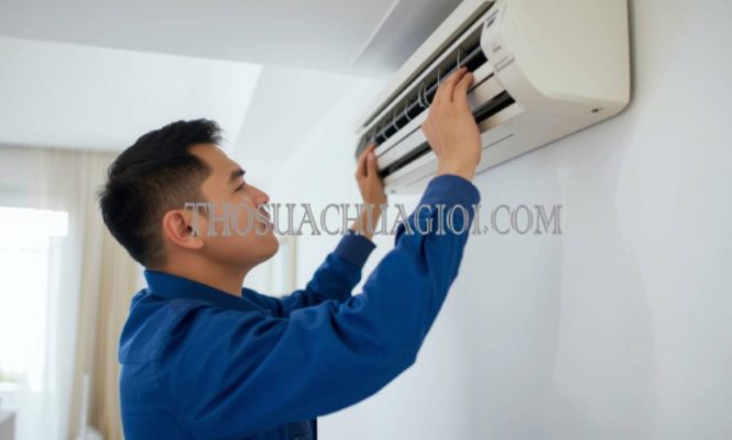 thợ tháo lắp máy lạnh tại trảng bom giá rẻ