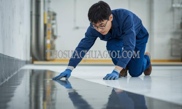 thợ thi công sơn epoxy phường khánh hậu uy tín