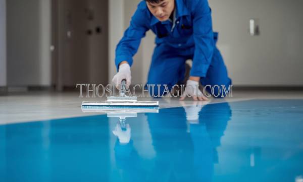Thi công sơn Epoxy Phường Khánh Hậu chất lượng 25 phút có