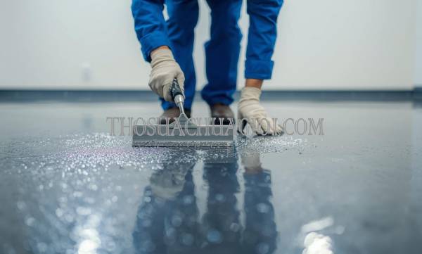 thợ thi công sơn epoxy kcn xuyên á giá rẻ