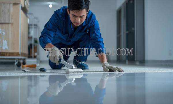 thợ thi công sơn epoxy phường long an giá rẻ
