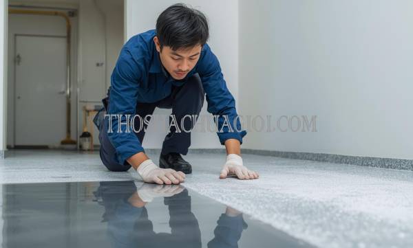 thợ thi công sơn epoxy phường long an uy tín
