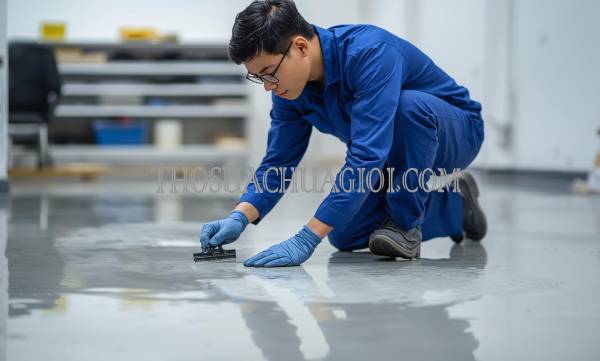 thợ thi công sơn epoxy phường rạch dừa giá rẻ
