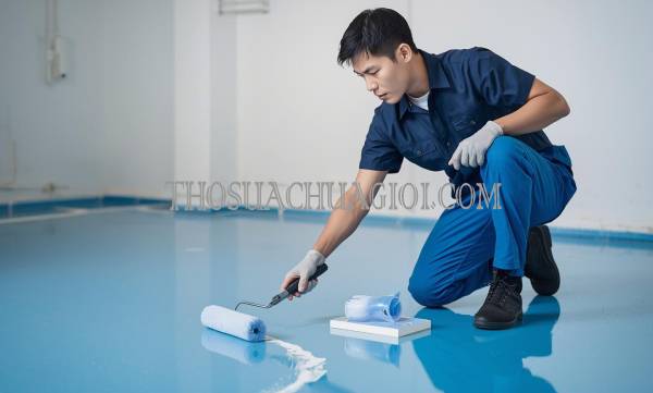 Thi công sơn Epoxy phường Tam Thắng giá rẻ 20 phút có mặt
