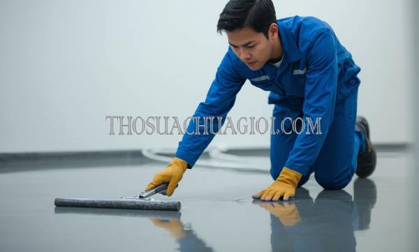 thợ thi công sơn epoxy tại đất đỏ uy tín