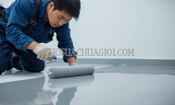 thợ thi công sơn epoxy tại long thành