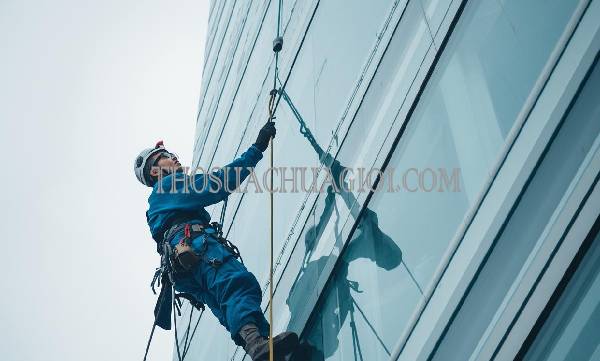 thợ vệ sinh kính tòa nhà phường sơn kỳ giá rẻ