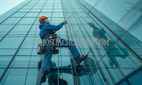 thợ vệ sinh kính tòa nhà phường sơn kỳ uy tín
