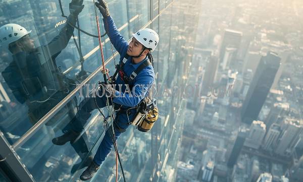 thợ vệ sinh kính tòa nhà phường tân phong uy tín