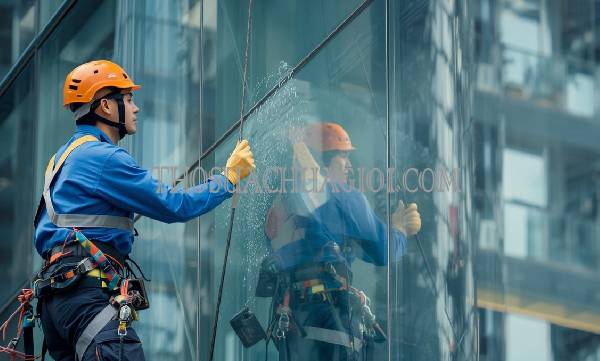 thợ vệ sinh kính tòa nhà phường tân thới hòa uy tín