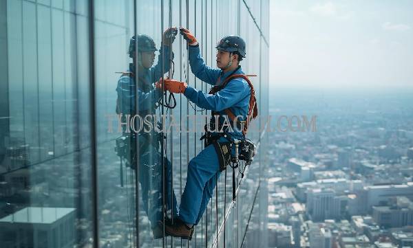 thợ vệ sinh kính tòa nhà phường thủ thiêm uy tín