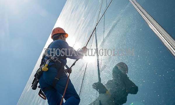 thợ vệ sinh kính tòa nhà phường trường thọ uy tín