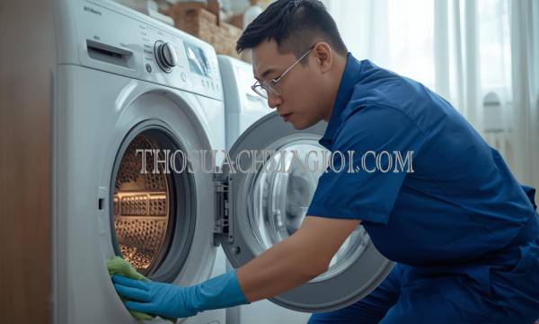 thợ vệ sinh máy giặt kcn mỹ xuân giá rẻ