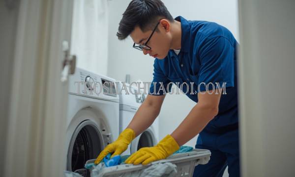 Thợ vệ sinh máy giặt KCN Phú Mỹ liên hệ 10 phút có