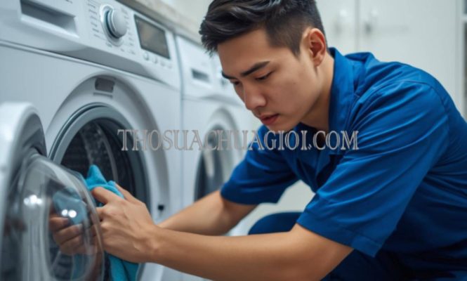 thợ vệ sinh máy giặt phường bình lộc giá rẻ