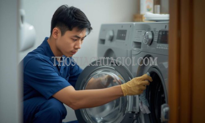 thợ vệ sinh máy giặt phường bình long