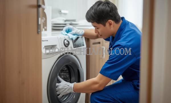 Thợ vệ sinh máy giặt phường Rạch Dừa liên hệ 10 phút có