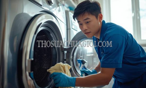 Thợ vệ sinh máy giặt phường Tân Phước uy tín 15 phút đến nơi
