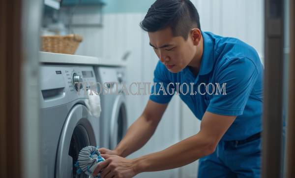 thợ vệ sinh máy giặt tại cái mép giá rẻ