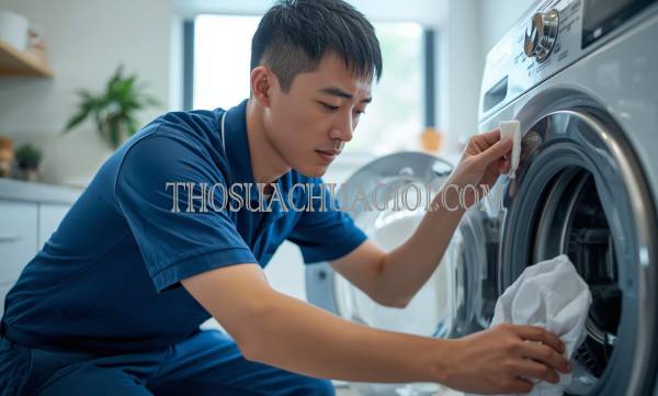 Thợ vệ sinh máy giặt tại Châu Đức chất lượng 25 phút có