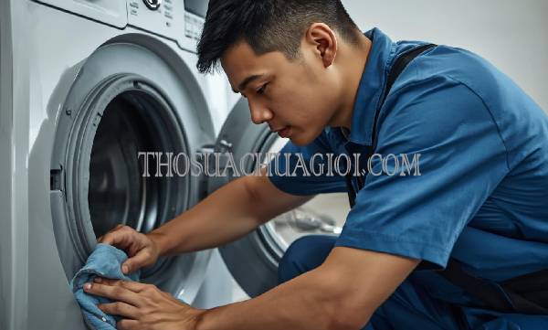 Thợ vệ sinh máy giặt tại Hội An chất lượng 25 phút có
