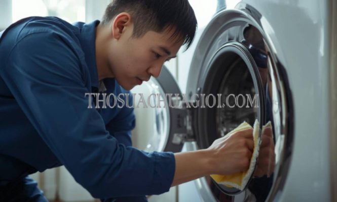 thợ vệ sinh máy giặt tại long thành giá rẻ