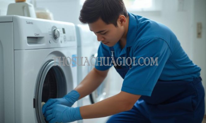 thợ vệ sinh máy giặt tại trảng bom uy tín