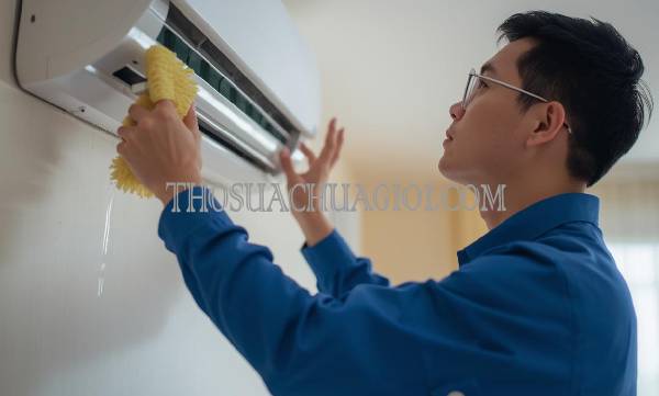 thợ vệ sinh máy lạnh tại vinh uy tín