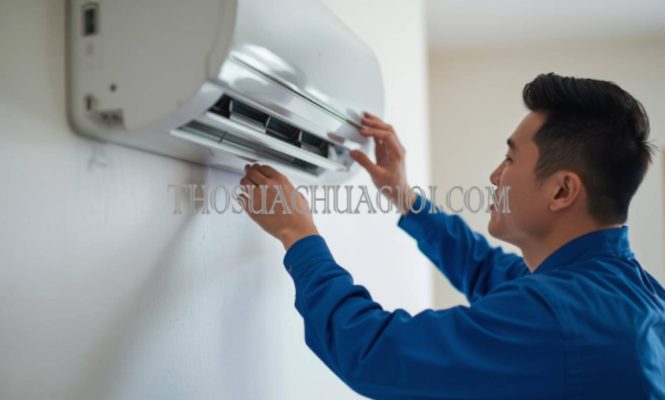 thợ vệ sinh máy lạnh kcn phú mỹ uy tín