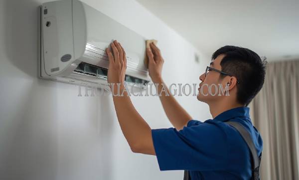 Thợ vệ sinh máy lạnh phường Bảo Vinh uy tín 15 phút đến nơi