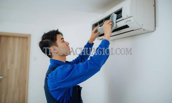 thợ vệ sinh máy lạnh phường bình lộc giá rẻ