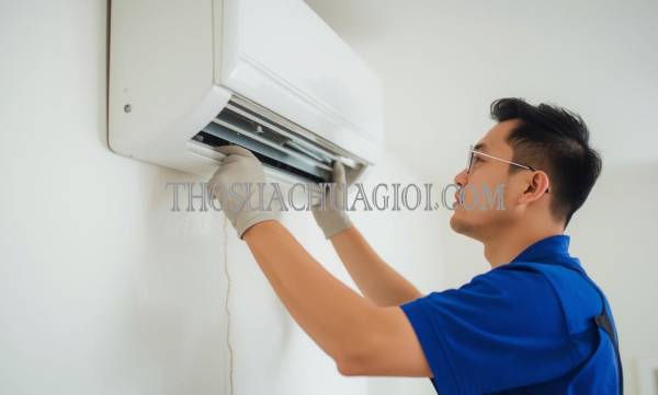 Thợ vệ sinh máy lạnh phường Bình Long giá rẻ 20 phút có mặt