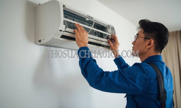 Thợ vệ sinh máy lạnh phường Cẩm Thành uy tín 15 phút đến nơi