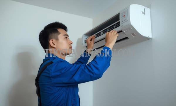 Thợ vệ sinh máy lạnh phường Đức Phổ gọi 30 phút có mặt