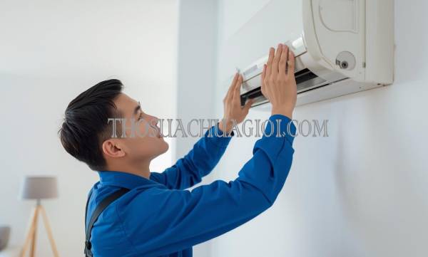 thợ vệ sinh máy lạnh phường hàng gòn giá rẻ