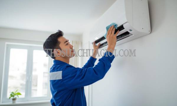 Thợ vệ sinh máy lạnh phường Hàng Gòn giá rẻ 20 phút có mặt
