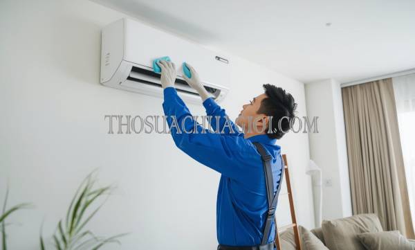 Thợ vệ sinh máy lạnh phường Hố Nai liên hệ 10 phút có