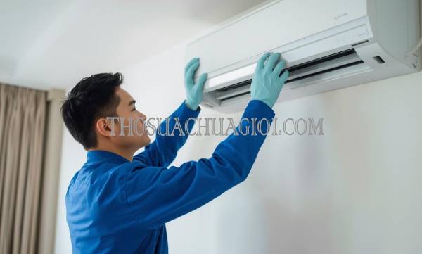 thợ vệ sinh máy lạnh phường minh hưng uy tín