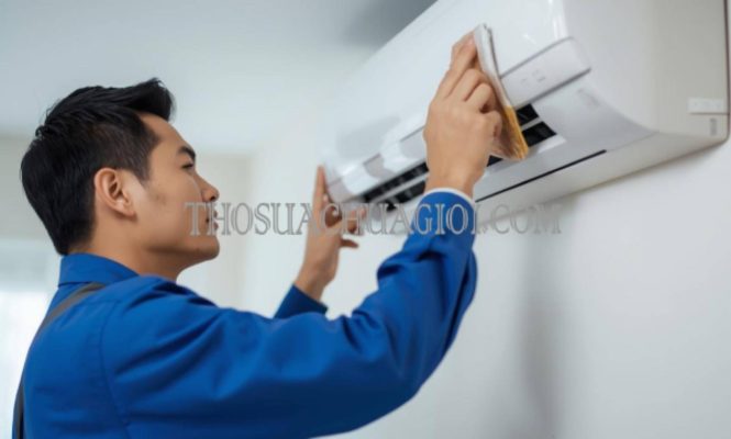 thợ vệ sinh máy lạnh phường phước thắng giá rẻ