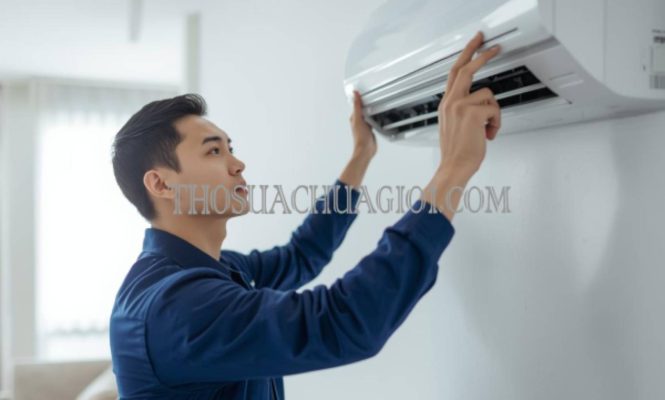 thợ vệ sinh máy lạnh phường rạch dừa giá rẻ