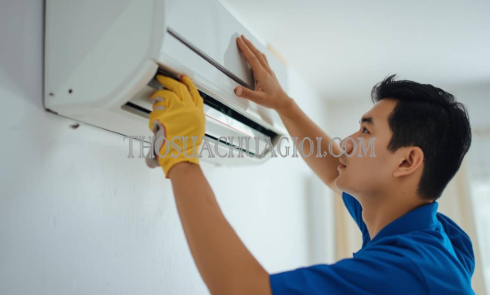Thợ vệ sinh máy lạnh phường Rạch Dừa chất lượng 25 phút có