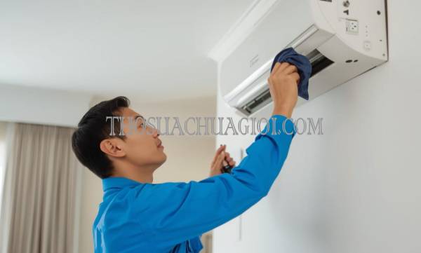 thợ vệ sinh máy lạnh phường rạch dừa