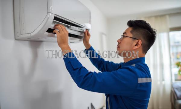 thợ vệ sinh máy lạnh phường sa huỳnh giá rẻ