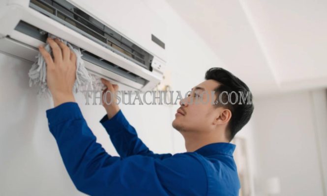 thợ vệ sinh máy lạnh phường tam long