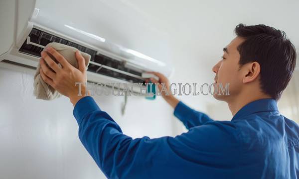 thợ vệ sinh máy lạnh phường tam thắng giá rẻ