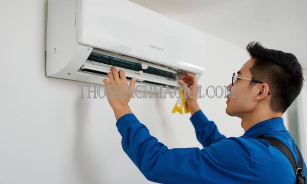 thợ vệ sinh máy lạnh phường tam thắng uy tín
