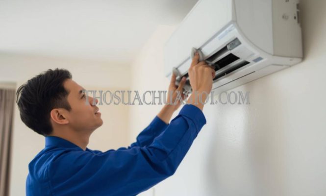 thợ vệ sinh máy lạnh phường tân hải
