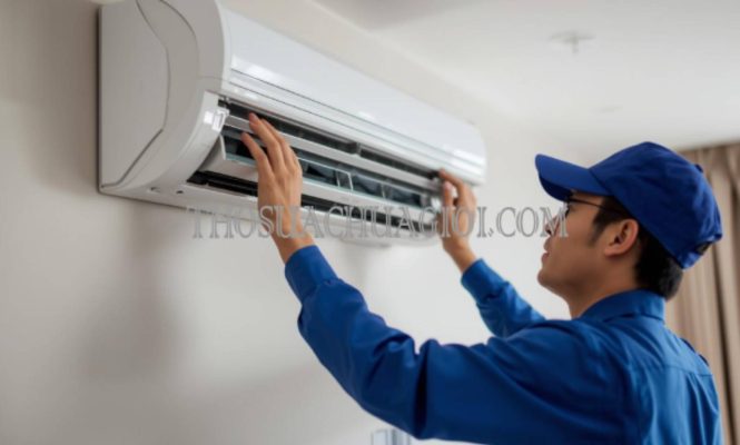thợ vệ sinh máy lạnh phường tân phước