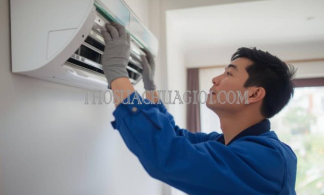 thợ vệ sinh máy lạnh phường tân phước uy tín