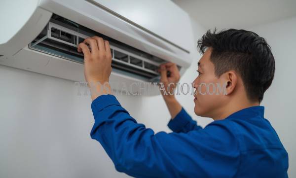 thợ vệ sinh máy lạnh phường trà câu giá rẻ